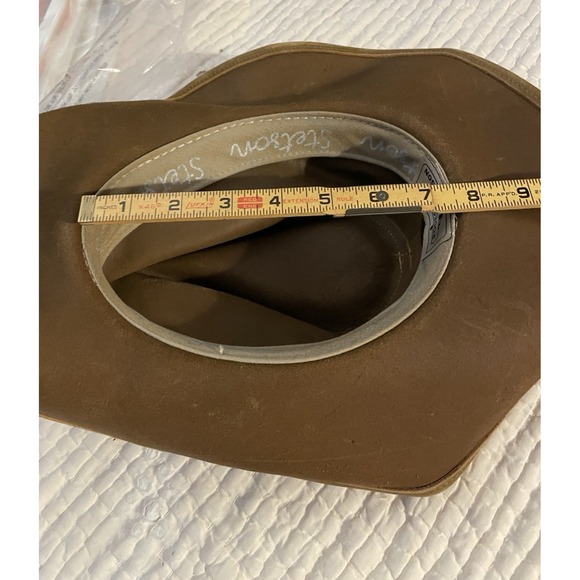 Stetson Wn's cowboy hat Small Measurements in photos Needs reshaping - Picture 7 of 16